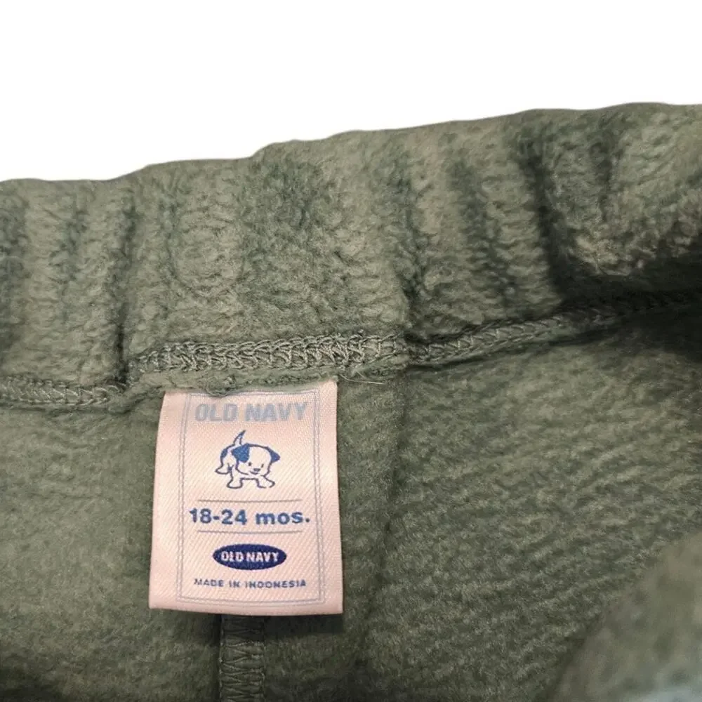 Old Navy 18-24 Green Frog Fleece Halloween Costume Toad Dress Up Hoodie